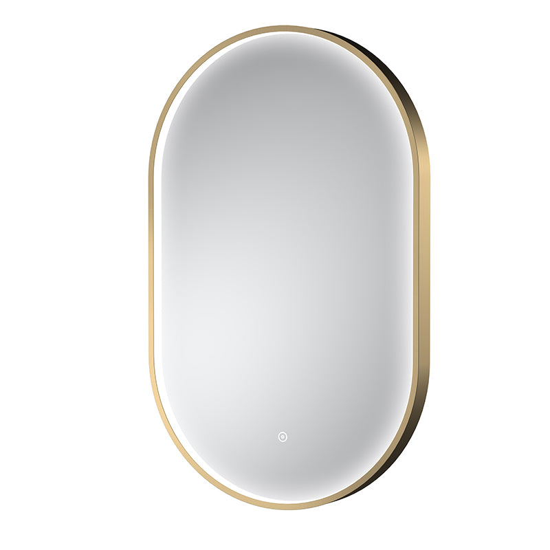 Nuie Columba Inset Frame LED Mirror - 800 x 500mm (3 colours) - Brandnew Bathroom