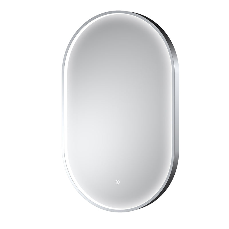 Nuie Columba Inset Frame LED Mirror - 800 x 500mm (3 colours) - Brandnew Bathroom