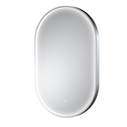 Nuie Columba Inset Frame LED Mirror - 800 x 500mm (3 colours) - Brandnew Bathroom