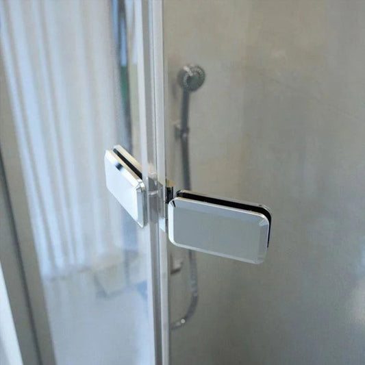 Merlyn 8 Series Frameless | Double Folding Wetroom Showerwall (4 sizes, Chrome)