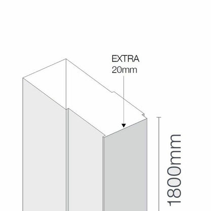 Merlyn MBOX | Extension Profile (2 sizes, 3 colours)