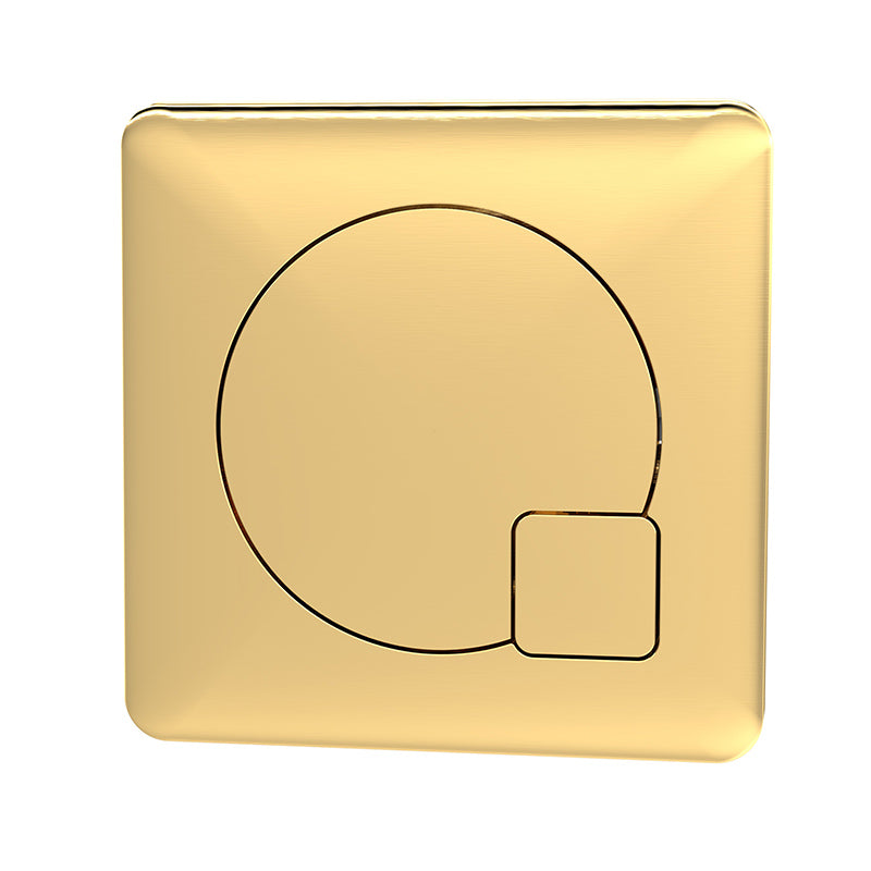 Nuie Ceramics Square Dual Flush Push Button (1 size, 4 colours) - Brand New Bathrooms