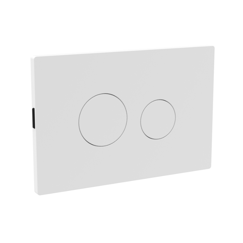 Nuie Ceramics Round Flush Plate for Pneumatic Dual Flush (1 size, 4 colours) - Brand New Bathrooms