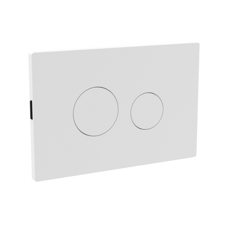Nuie Ceramics Round Flush Plate for Pneumatic Dual Flush (1 size, 4 colours) - Brand New Bathrooms