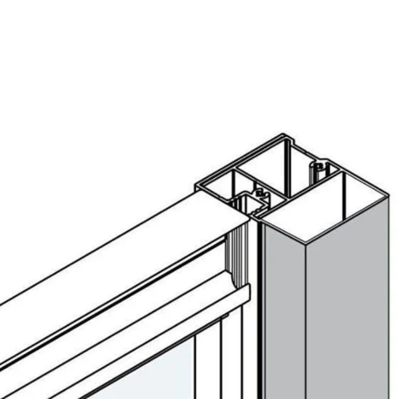 Merlyn MBOX | 1900mm Shower Panel Trim Kit (1 size, 3 styles, 3 colours)