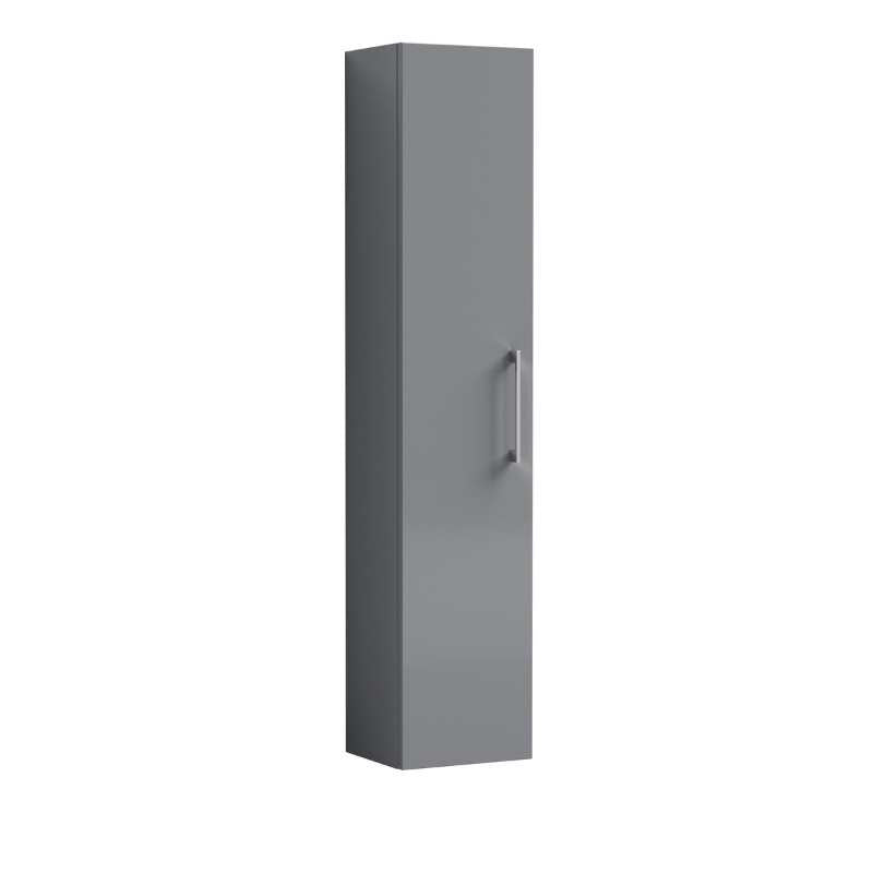 Nuie Arno Wall Hung 1 Door Tall Unit (1 size, 3 colours) - Brand New Bathrooms