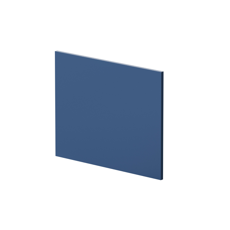 Brand New Bathrooms - Nuie Urban L-Shape Square Shower Bath Panel  (2 sizes, Blue)