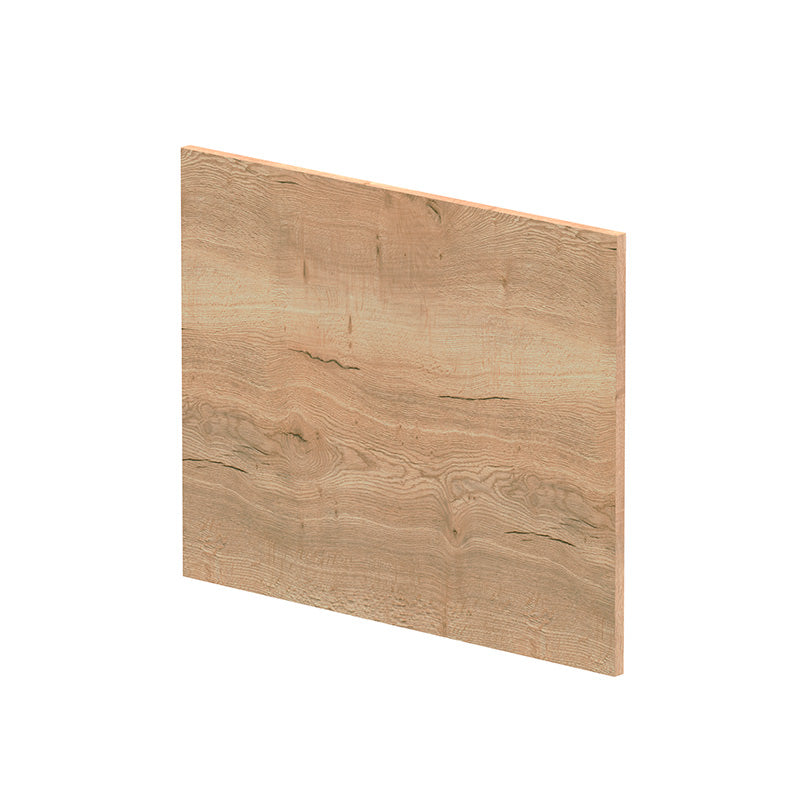 Nuie 700mm L Shape Square Shower Bath End Panel (Autumn Oak) - Brandnew Bathroom