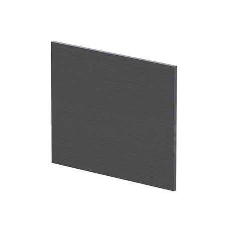 Nuie 700mm L Shape Square Shower Bath End Panel (Grey) - Brandnew Bathroom