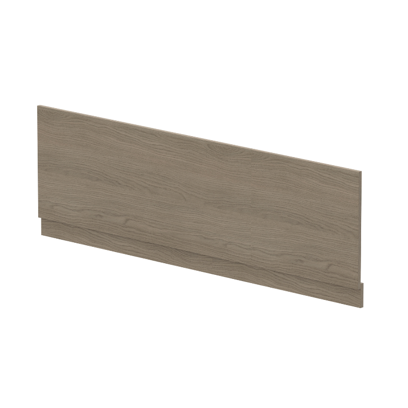 Nuie Straight Front Panel & Plinth (5 sizes, Oak) - Brandnew Bathroom