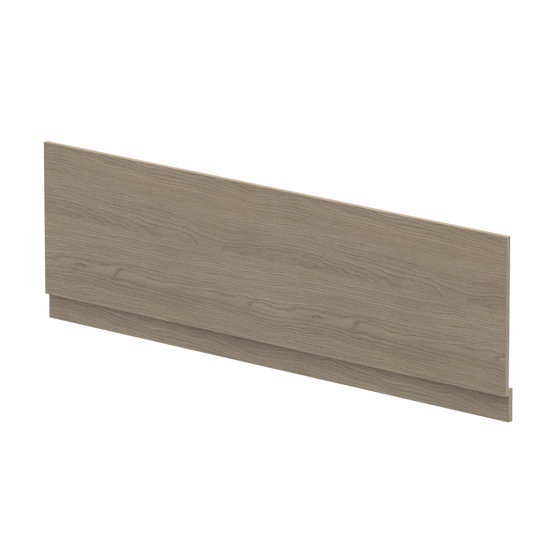 Nuie Straight Front Panel & Plinth (5 sizes, Oak) - Brandnew Bathroom