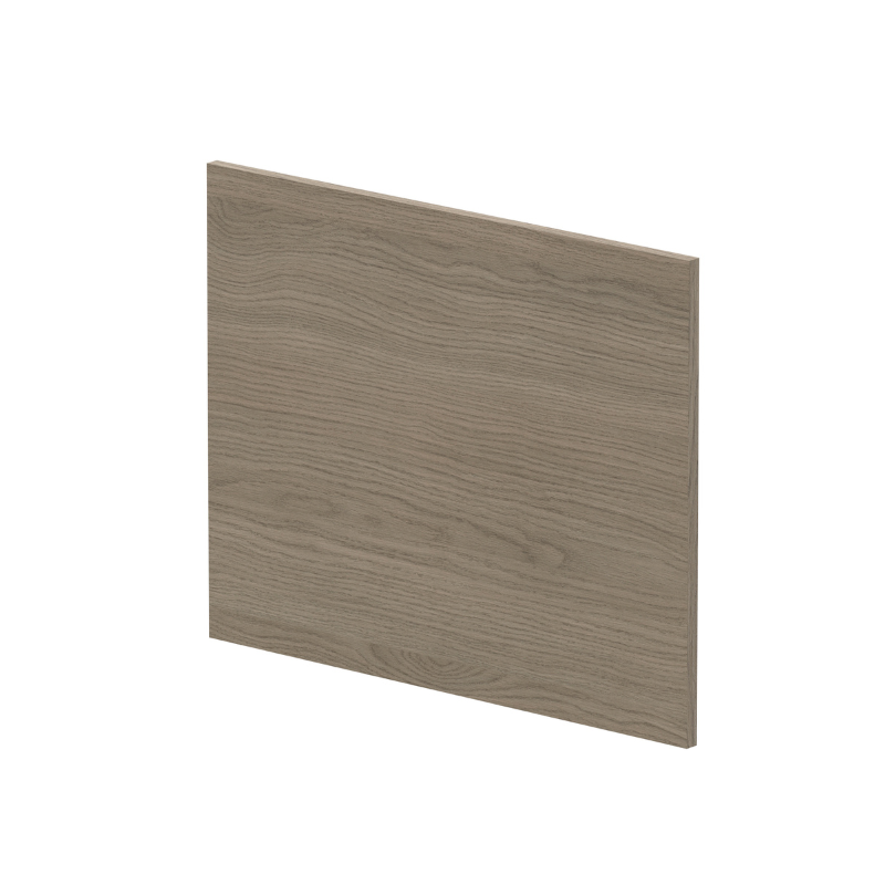 Nuie Urban L-Shape Square Shower Bath End Panel (2 sizes, Oak) - Brandnew Bathroom