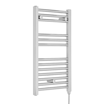 Nuie Electric Towel Rail (200, 300, 500 Watts, Chrome) - Brand New Bathrooms