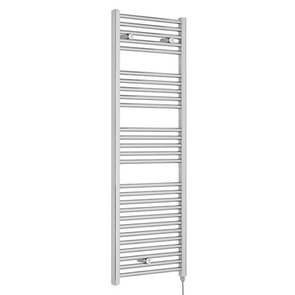 Nuie Electric Towel Rail (200, 300, 500 Watts, Chrome) - Brand New Bathrooms