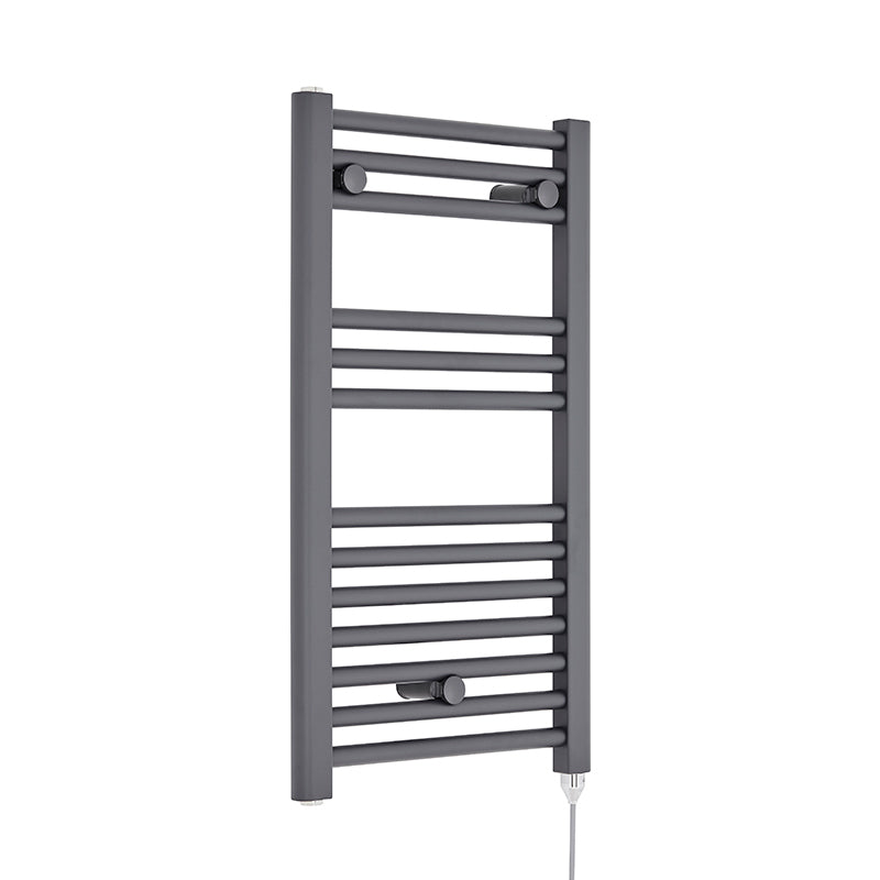 Nuie Electric Towel Rail (300, 500, 750 Watts, Anthracite) - Brand New Bathrooms