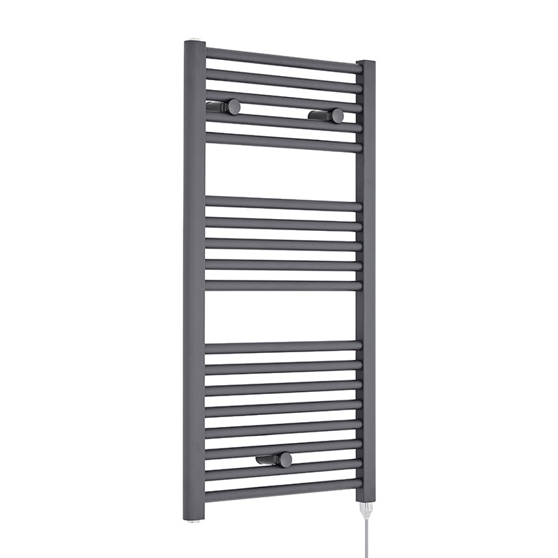 Nuie Electric Towel Rail (300, 500, 750 Watts, Anthracite) - Brand New Bathrooms