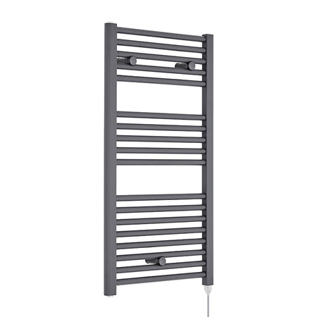 Nuie Electric Towel Rail (300, 500, 750 Watts, Anthracite) - Brand New Bathrooms