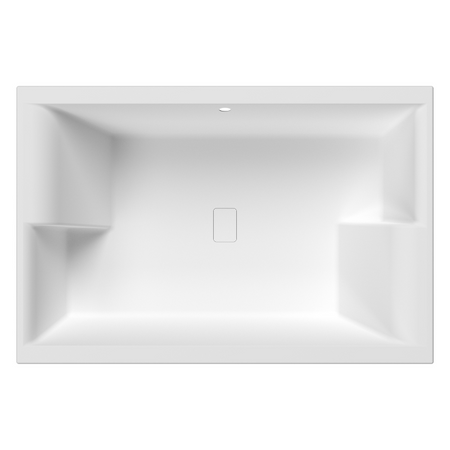 Brand New Bathrooms - Double Ended Inset Spa Bath (1 size, White)
