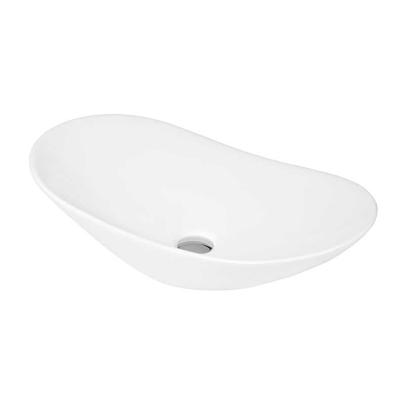 Nuie Oval Vessel Basin (1 size, White) - Brand New Bathrooms