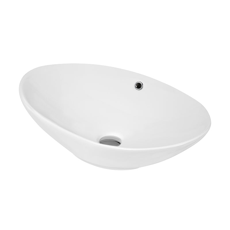 Nuie Oval Vessel Basin (1 size, White) - Brand New Bathrooms