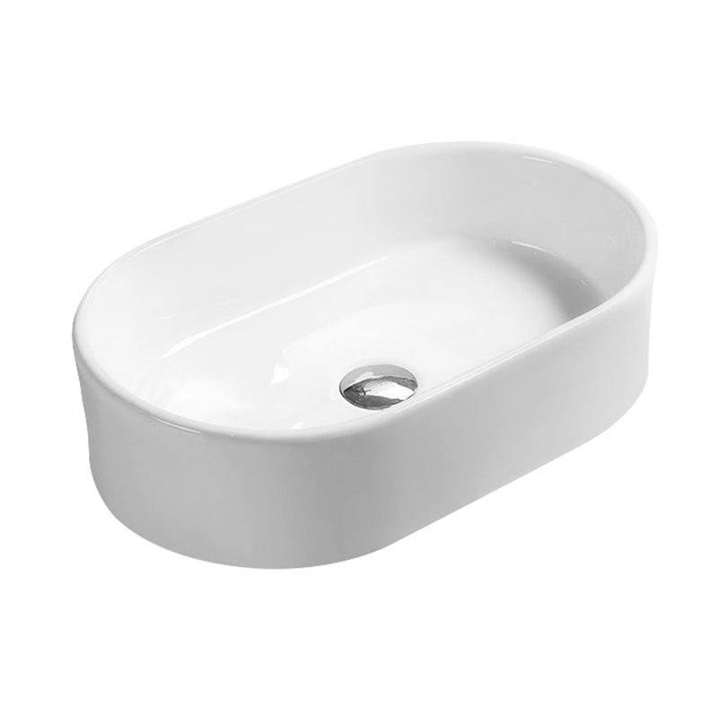 Nuie Oval Vessel Basin (2 sizes, White) - Brand New Bathrooms