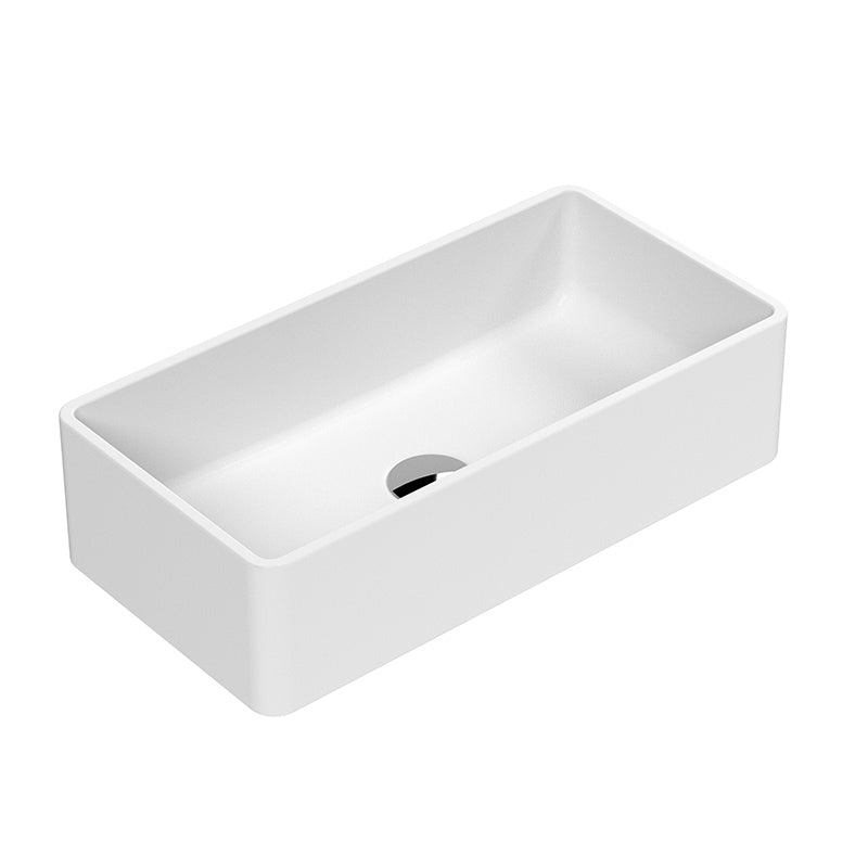 Nuie Luxe Rectangular Vessel Basin (1 size, 2 colours) - Brand New Bathrooms