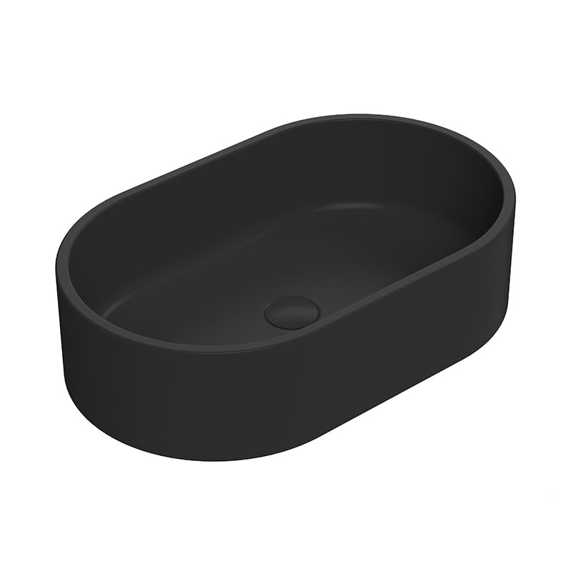 Nuie Luxe Oval Vessel Basin (1 size, 2 colours) - Brand New Bathrooms