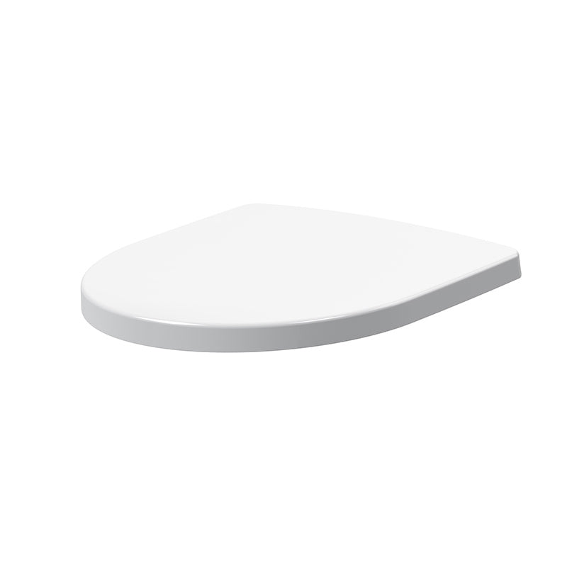 Nuie Round Wrapover Soft Close Top Fix Toilet Seat (1 size, White) - Brand New Bathrooms