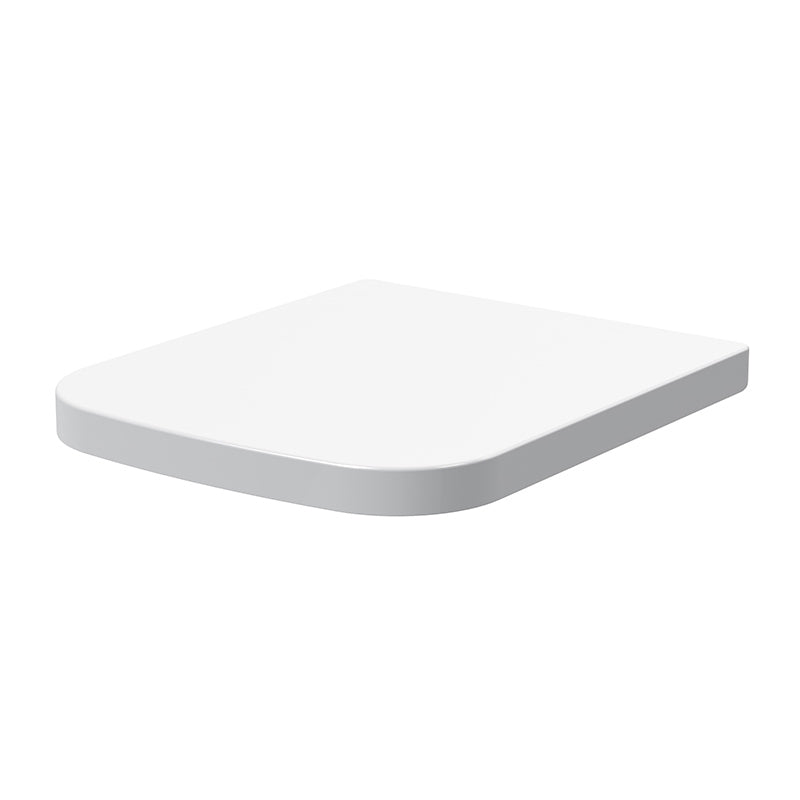 Nuie Square Wrapover Soft Close Top Fix Toilet Seat (2 sizes, White) - Brand New Bathrooms