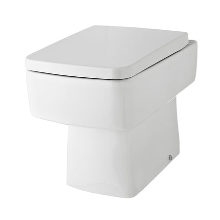 Nuie Bliss Back to Wall Toilet Pan (1 size, White) - Brand New Bathrooms