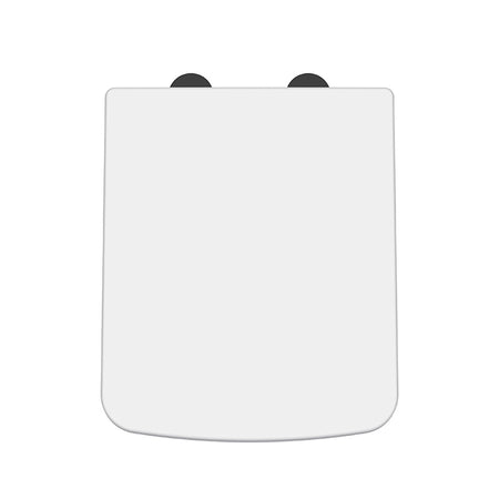 Nuie Square Soft Close Toilet Seat (1 size, 2 colours) - Brand New Bathrooms