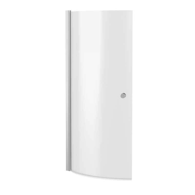Brand New Bathrooms - Nuie Curved P-Bath Screen  (2 Style, Blue)