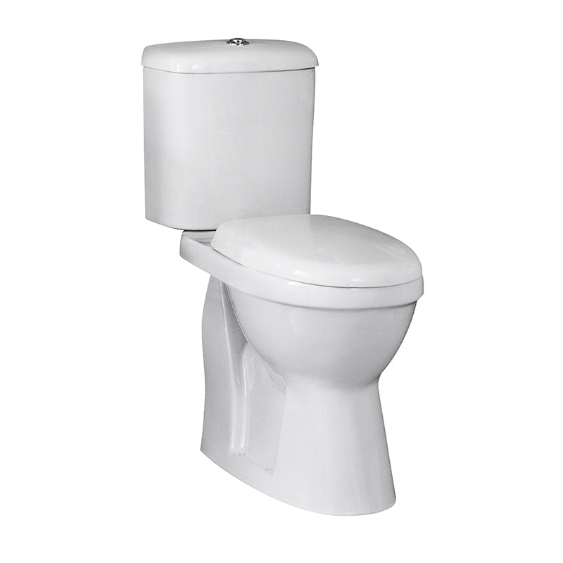 Nuie Doc M Pack Comfort Height Toilet Pan & Cistern (1 size, White) - Brand New Bathrooms