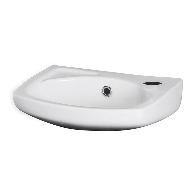 Nuie Melbourne Wall Hung Basin (2 sizes, White) - Brand New Bathrooms