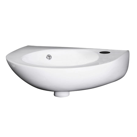 Nuie Melbourne Wall Hung Basin (2 sizes, White) - Brand New Bathrooms