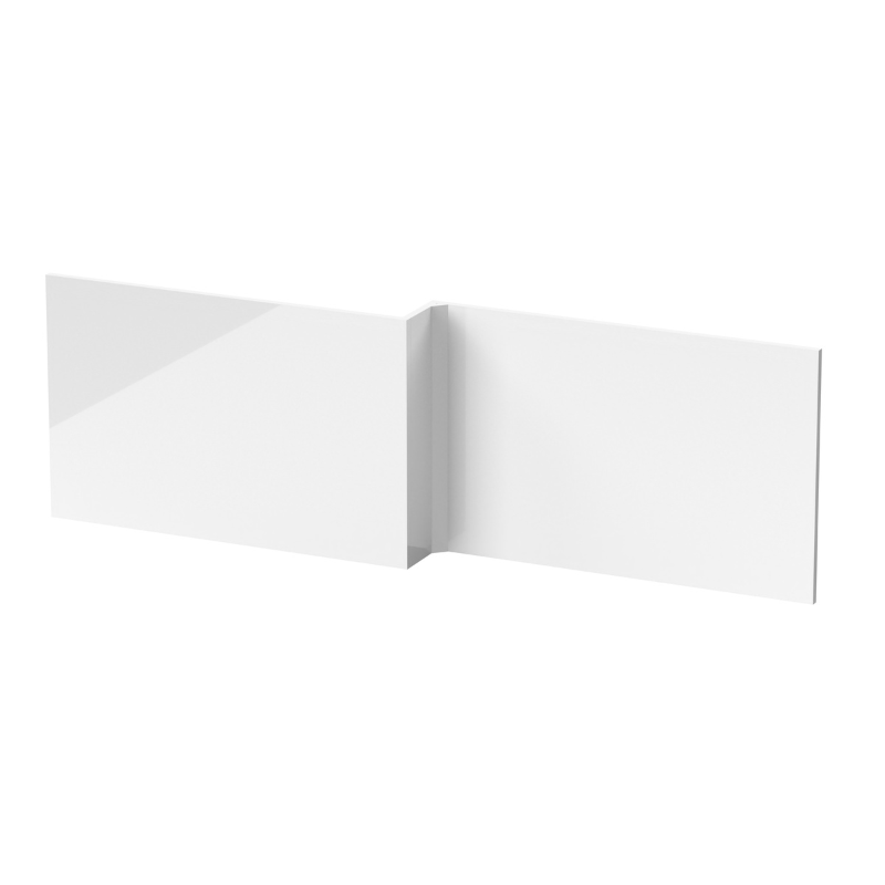 Nuie Shower Bath End Panel (2 sizes, White) - Brandnew Bathroom