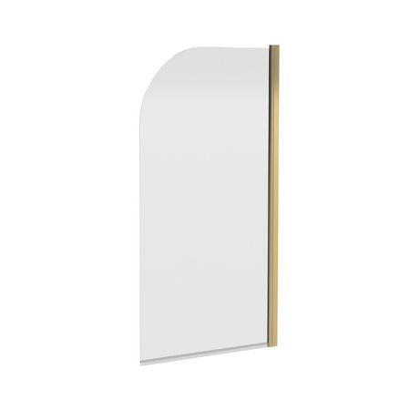 Nuie Round Screens Round Bath Screen (1 size, Brushed Brass) - Brandnew Bathroom