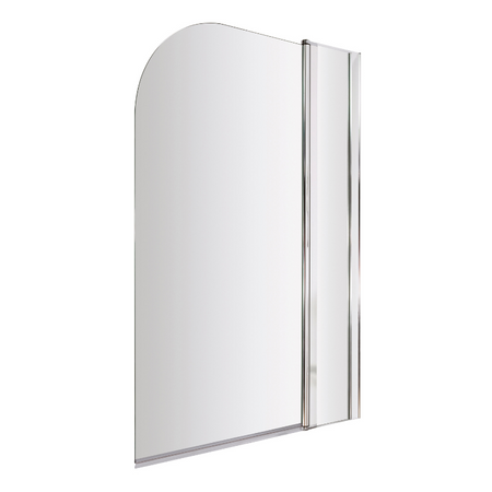 Nuie Round Bath Screen (2 sizes, Chrome) - Brandnew Bathroom