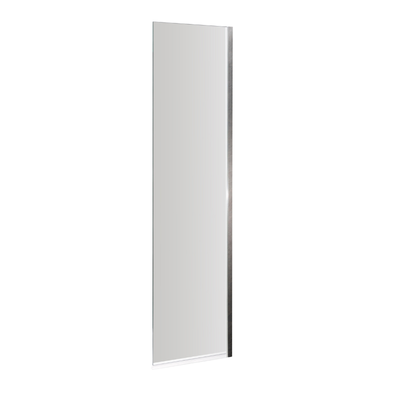 Nuie Fixed Bath Screen (1 size, chrome) - Brandnew Bathroom