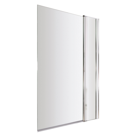 Nuie Square Bath Screen (2 sizes, Chrome) - Brandnew Bathroom