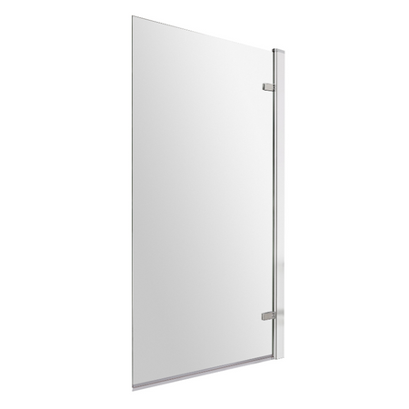 Brand New Bathrooms - Nuie Square Hinged Bath Screen (3 style, 3colours)
