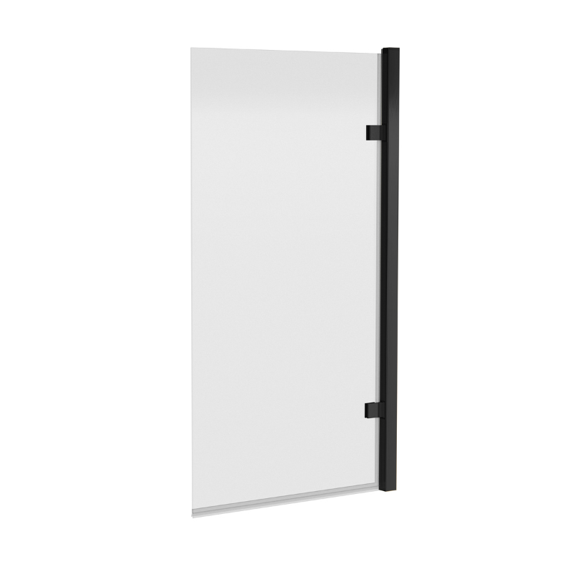 Brand New Bathrooms - Nuie Square Hinged Bath Screen (3 style, 3colours)