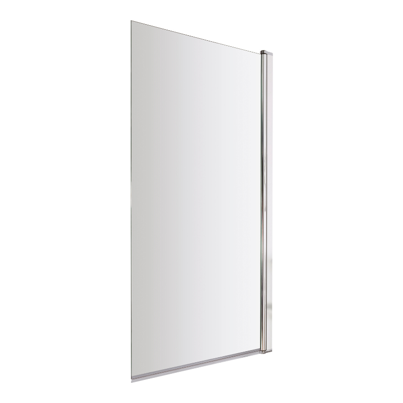 Nuie Square Bath Screen (2 sizes, Chrome) - Brandnew Bathroom