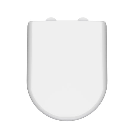 Nuie D Shaped Soft Close Toilet Seat (1 size, 2 colours) - Brand New Bathrooms