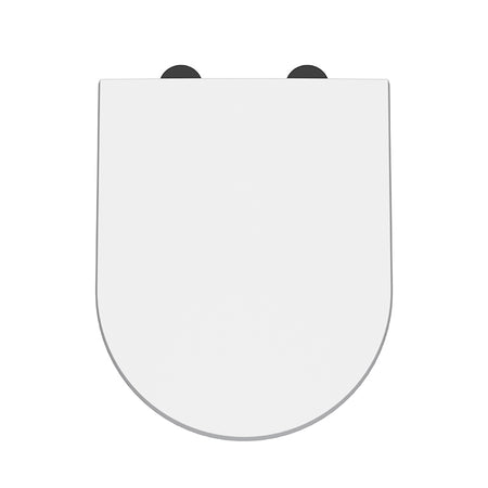 Nuie D Shaped Soft Close Toilet Seat (1 size, 2 colours) - Brand New Bathrooms