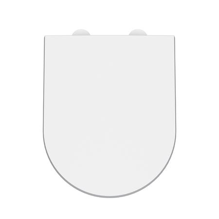 Nuie D Shaped Soft Close Toilet Seat (1 size, 2 colours) - Brand New Bathrooms