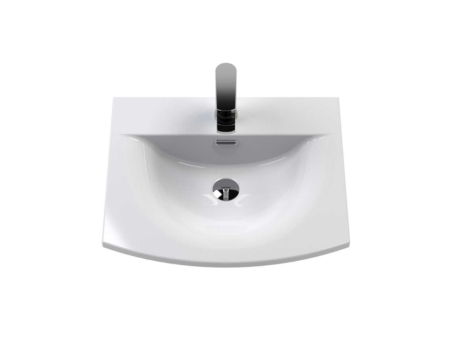 Hudson Reed Urban Floor Standing Double Door 500mm Vanity Unit & Curved Ceramic Basin (1 size, 5 colours) - Brand New Bathrooms