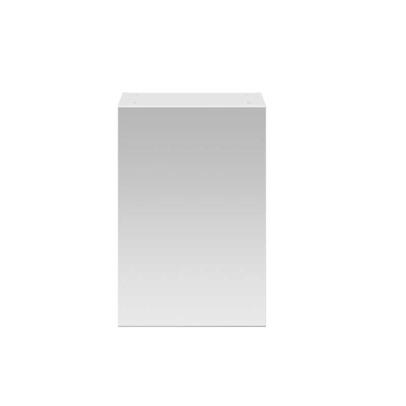 Nuie Athena Fusion Fitted Wall Hung 1 Door Mirror Cabinet (1 size, 2 colours) - Brand New Bathrooms