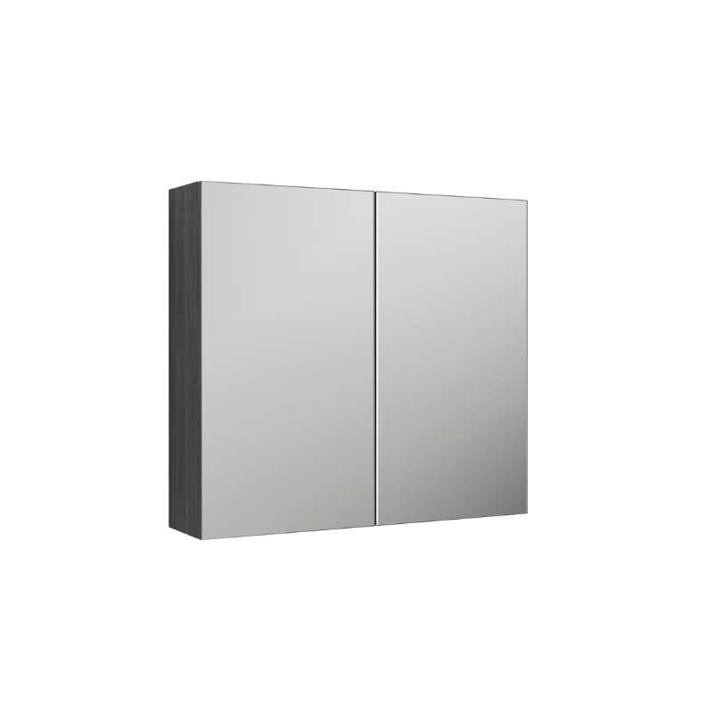Nuie Athena Fusion Fitted Wall Hung 2 Door Mirror Unit (1 size, 2 colours) - Brand New Bathrooms
