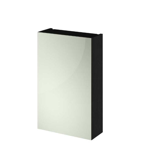 Nuie Athena Fusion Fitted Wall Hung 1 Door Mirror Cabinet (1 size, 2 colours) - Brand New Bathrooms